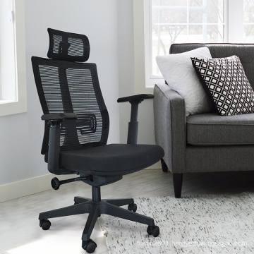 Factory SGS BIFMA Standard Competitive price mesh chair office ergonomic with height adjustable big lumbar support